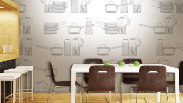 Foto-zidni papir za uređenje interijera u kuhinji