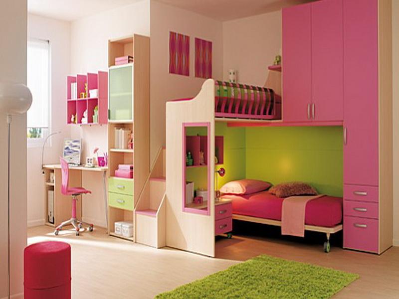 Children's room with bright decor