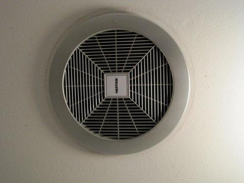 standard bathroom ventilation system