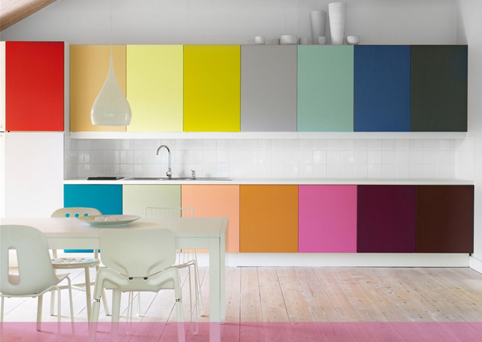 design della sala corridoio colore