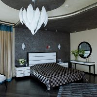 Fotografija spavaće sobe u svijetlom stilu Art Deco