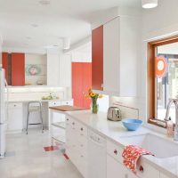 light white floor in the design of the apartment picture