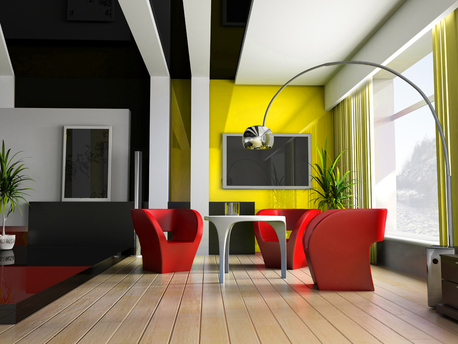 wooden black ceiling in the design of the hallway