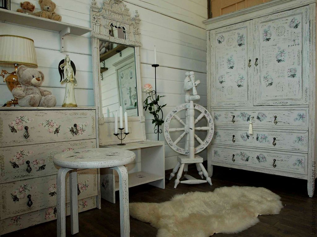 šik interijer u shabby chic stilu