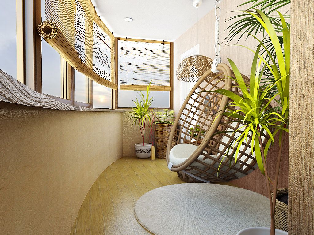 bright eco kitchen interior