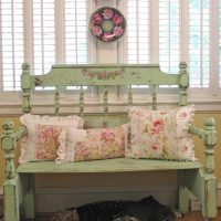 svijetli stil spavaće sobe shabby chic slika