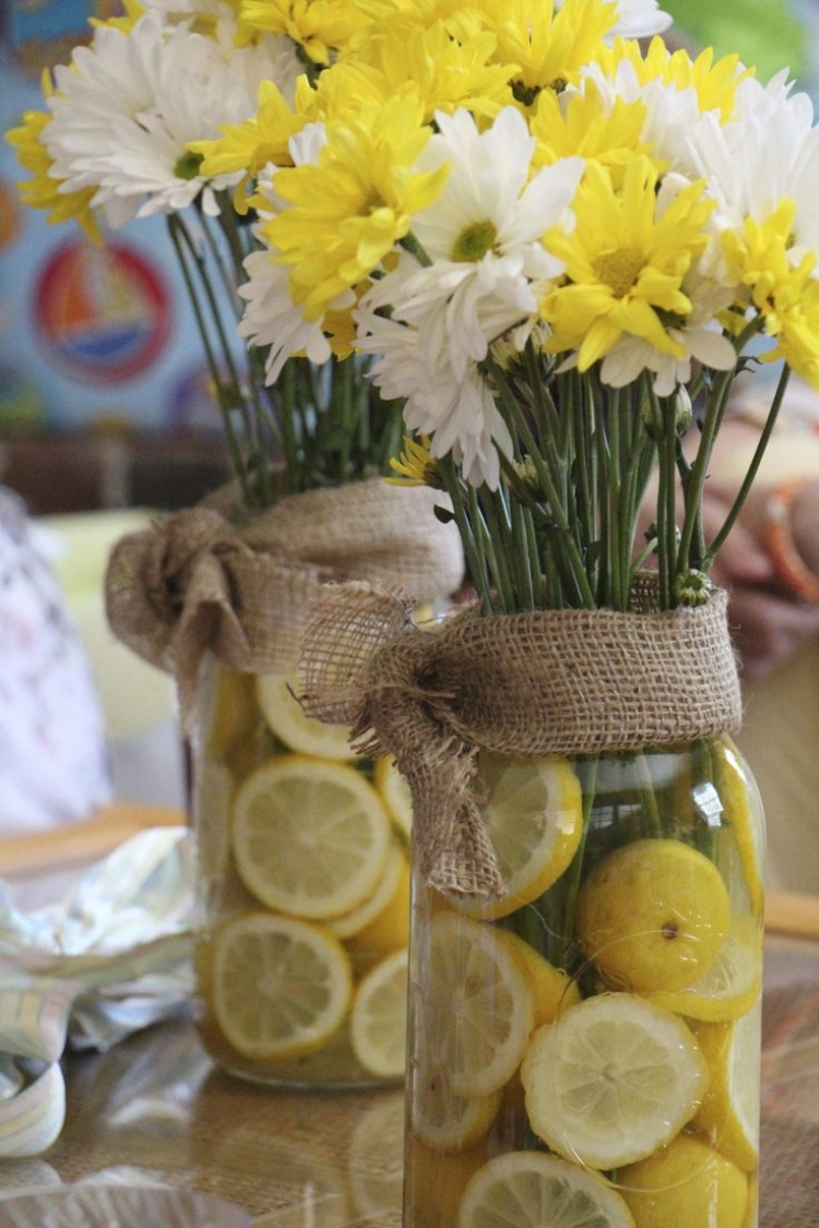 bright spring decor in the bedroom interior