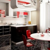 cucina leggera design in colore fucsia