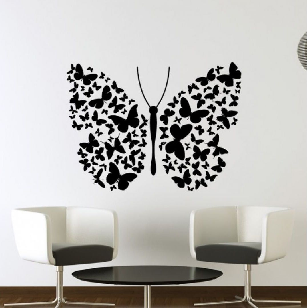 bellissimo stencil all'interno dell'appartamento