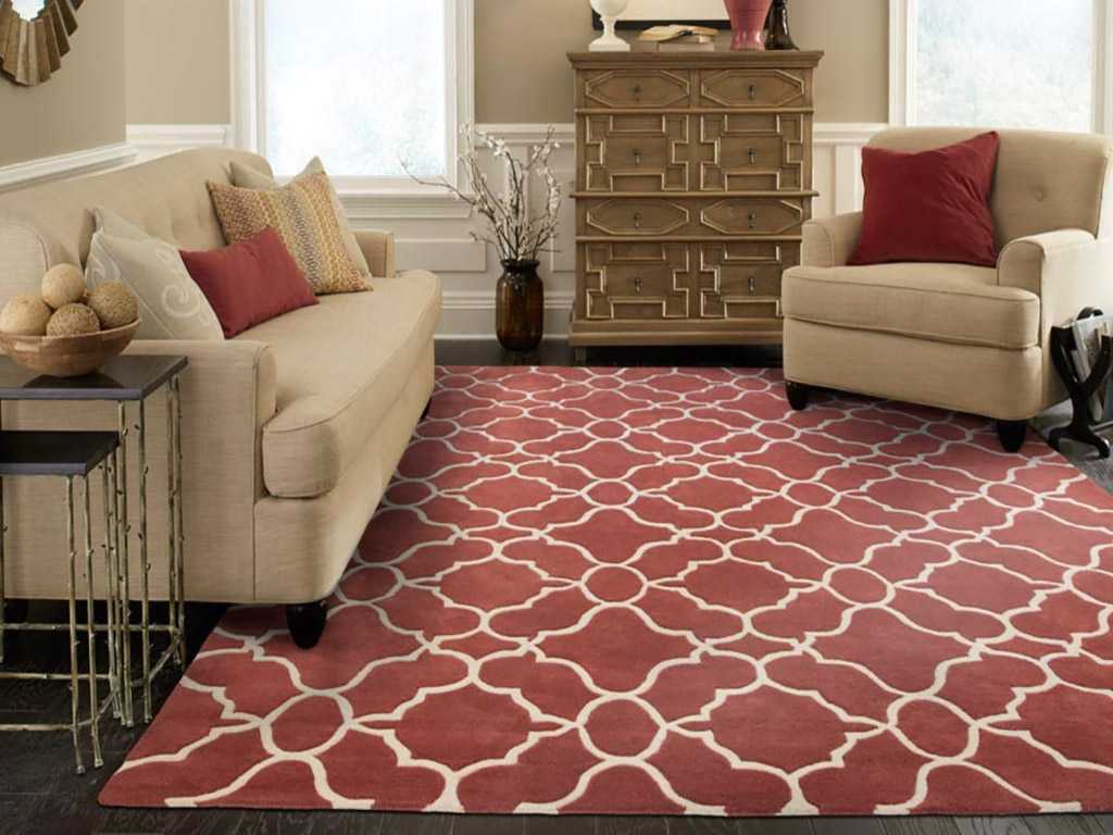 bright marsala color in room style