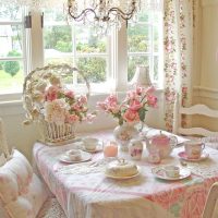 chic design kitchen in the style of shabby chic picture