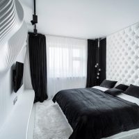 svijetli dekor dnevne sobe na crno-bijeloj fotografiji