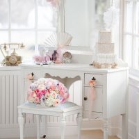 svjetlo shabby chic stil kuhinja dekor slika