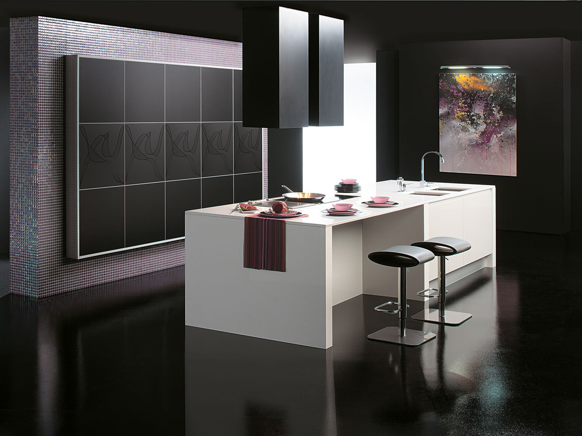 bellissimo arredamento da salotto high-tech