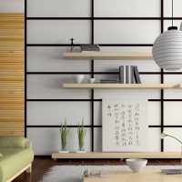 svjetlo dizajn hodnika u japanskom stilu fotografije