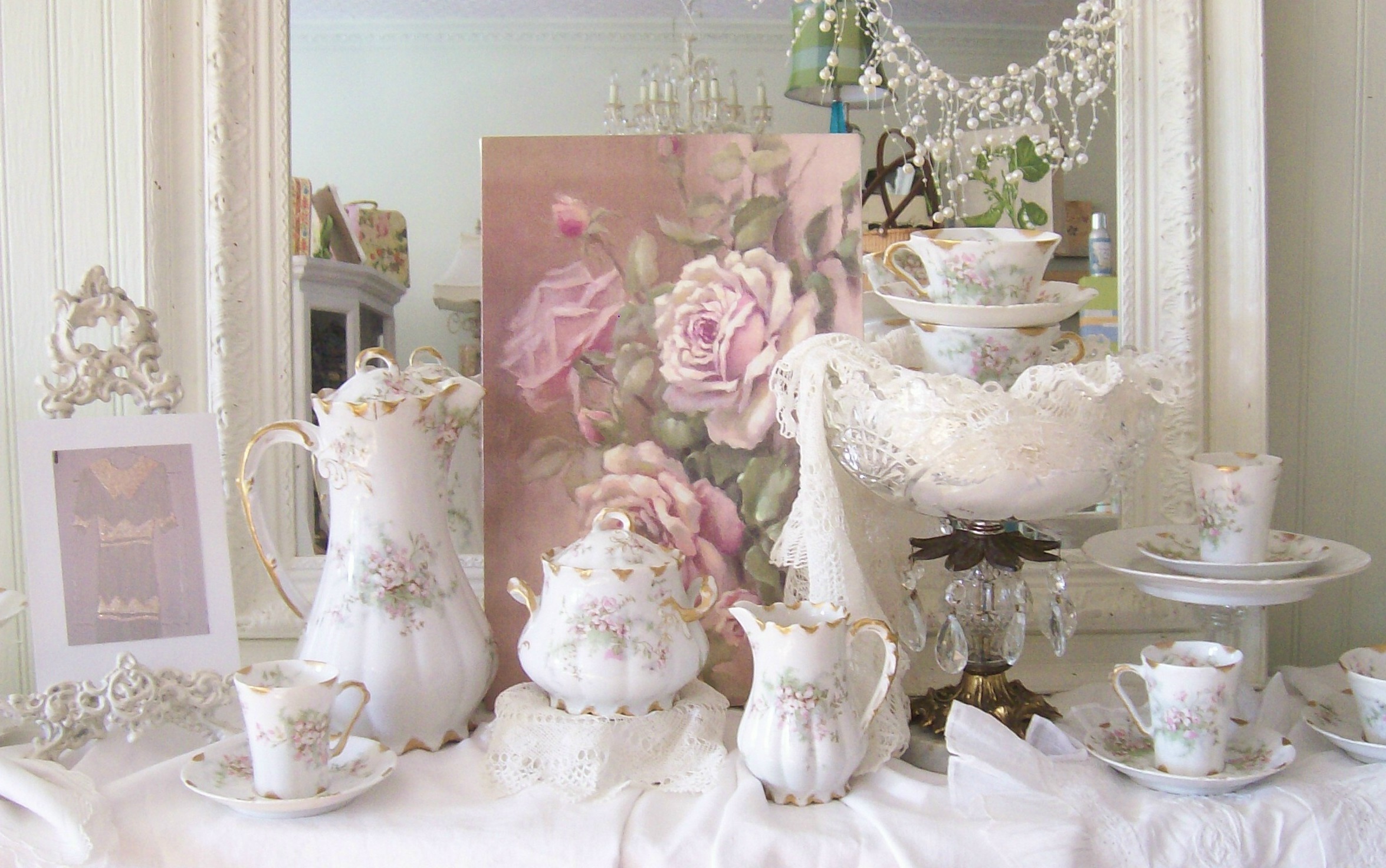 bella cucina di design in stile shabby chic