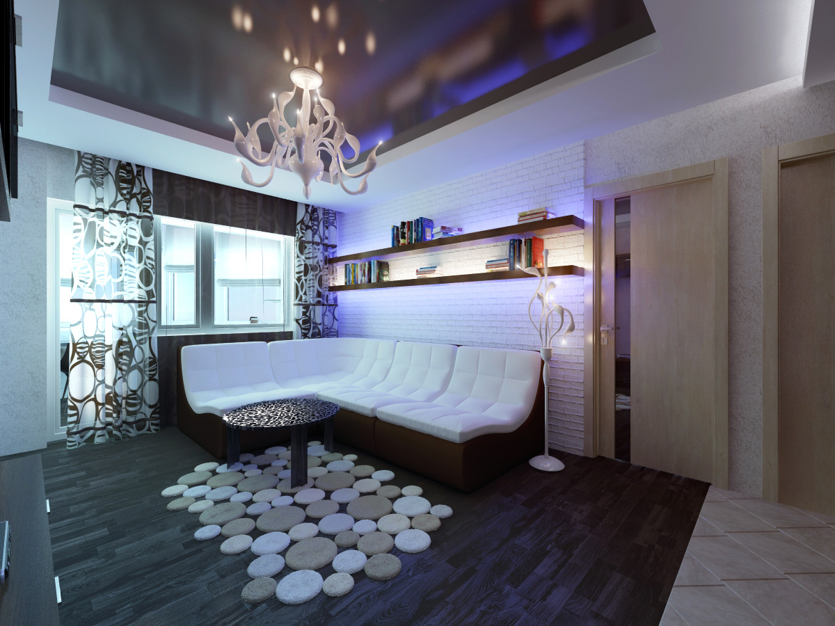 style de chambre chic high-tech