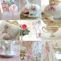 appartamento in stile chic nello stile di un'immagine shabby chic