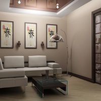 svjetlo dekor hodnik u slici japanskog stila