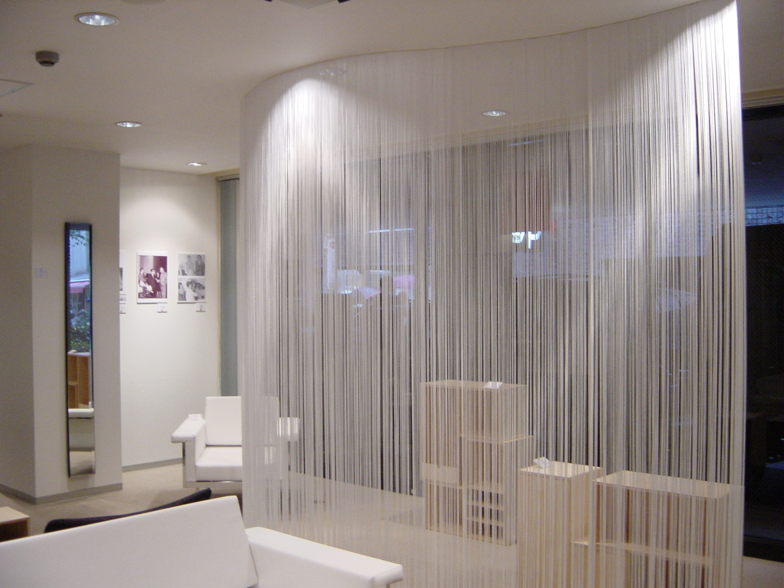 bellissimo tulle lurex all'interno del corridoio