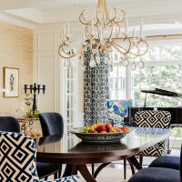 bright kitchen room interior photo