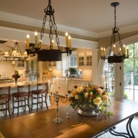 bright white oak in the decor of the hallway picture