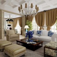 chic american style apartment design photo