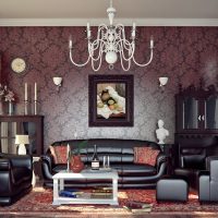 design elegante appartamento in foto in stile art deco