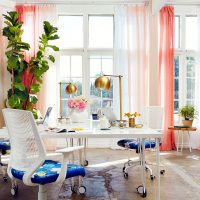 Chic photo room interior