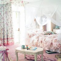 arredamento chic del corridoio nello stile della foto shabby chic