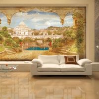 landscape-style room murals photo