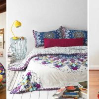 foto di corridoio stile boho chic