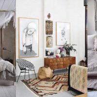 foto interna del corridoio stile boho chic