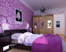 combinant lilas dans la décoration de la maison