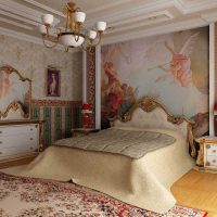 belle image de couloir de style baroque