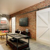 beautiful loft style kitchen picture