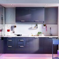 cahaya dapur dalaman dalam gambar warna ungu