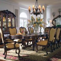 bright interior of the nursery in the rococo style photo