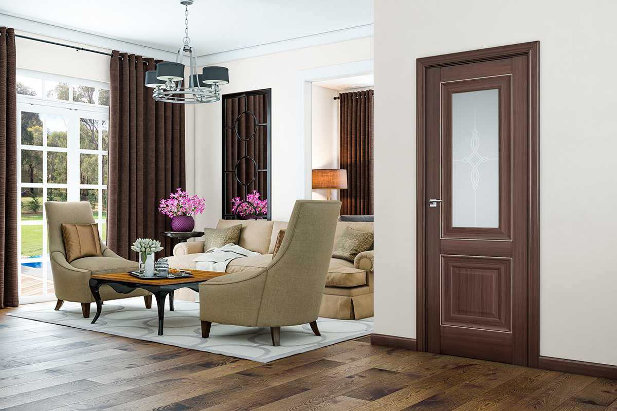 bright bedroom-style doors