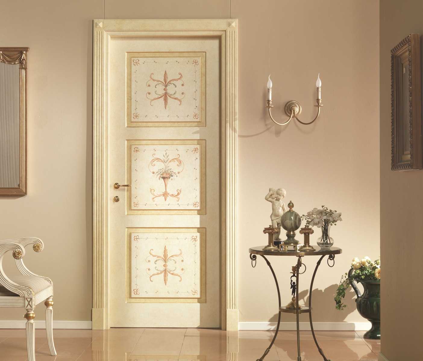 interior doors in the living room decor