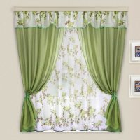 do-it-yourself version of the unusual design of curtains picture