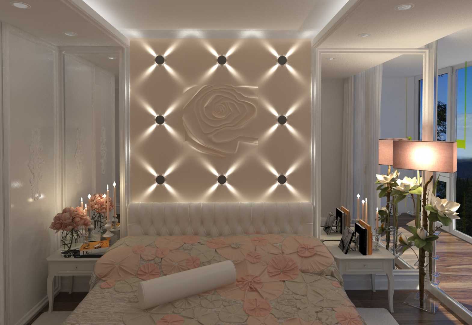 the idea of ​​a beautiful led backlight design