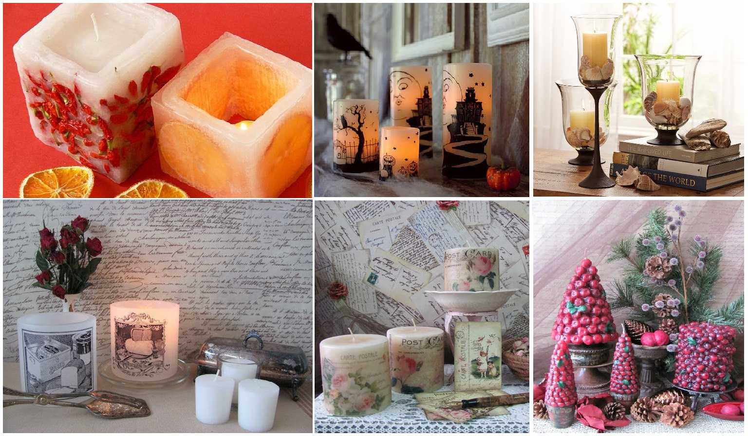 DIY lumineux décoration de bougies