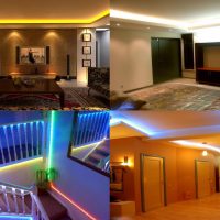 idea of ​​original interior lighting picture