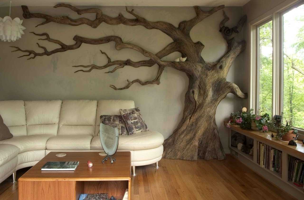napravite sami ideju o laganom ukrašavanju sobe drvetom