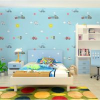 option for brightly decorating a children's room picture