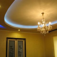 decorazione classica del soffitto con la foto degli accessori