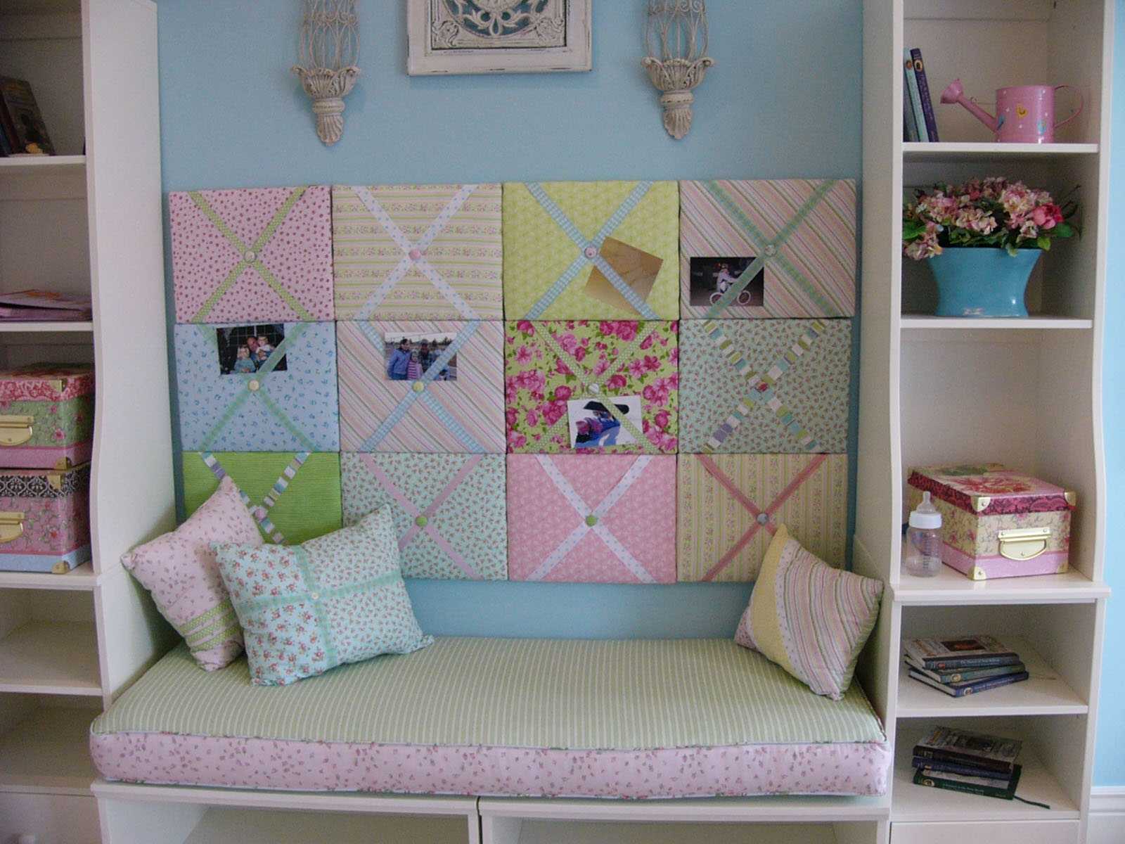 do-it-yourself original bedroom decoration