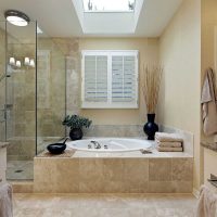 bright bathroom interior picture