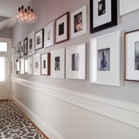 unusual design living room in vintage style picture